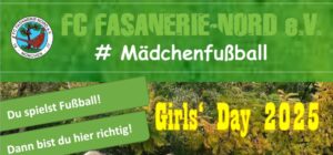 Girls‘ Day beim FC Fasanerie-Nord